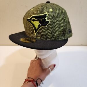 New Era Green and Black Toronto 59FIFTY Baseball Cap Hat 7 3/8